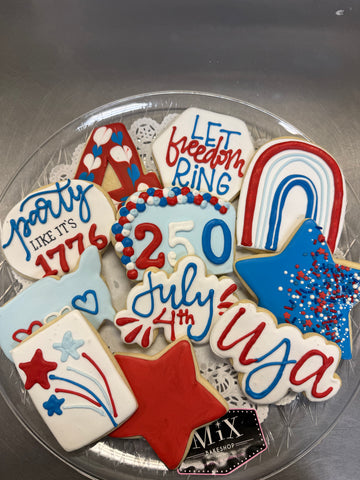 4th of July Sugar Cookies In-store Pickup