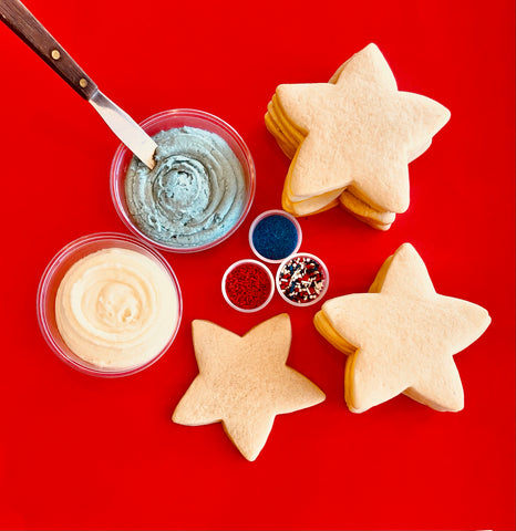 4th of July  Sugar Cookie Decorating Kit In-store Pickup