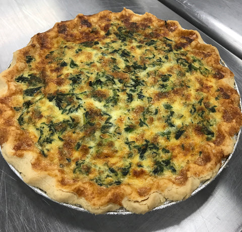 9 inch Spinach and Gruyere Quiche In-store Pickup